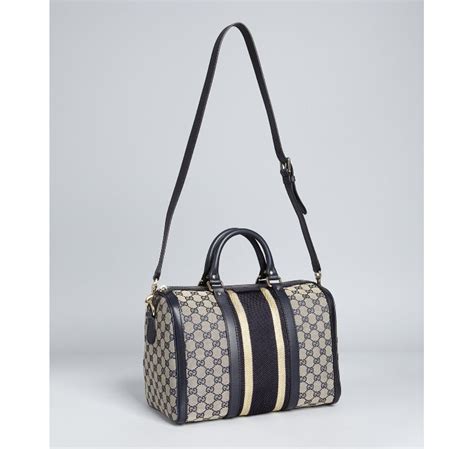 navy gucci boston bag|Gucci rhinestone bag.